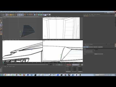 How to Model A Car In Cinema 4D | Polygon Modelling | Camaro 2008