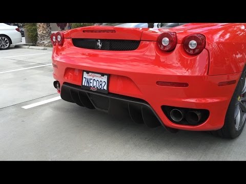 Loudest straight piped Ferrari F430 in the world! *gave me a migraine!*
