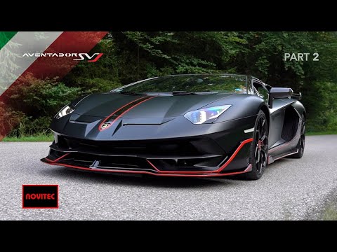 Aventador SVJ &amp; Novitec - The most brutal V12 Sound ever! Part 2