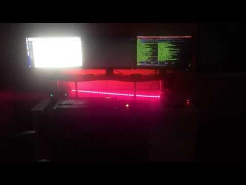 Raspberry Pi - RGB LED Strip Sound to Light (lightshowpi)