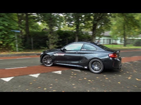 460HP BMW M2 F87 with Akrapovic - EPIC Drifts, Donut and Accelerations!