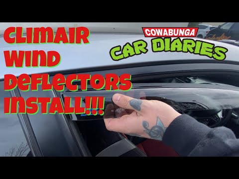 ClimAir wind deflector install *FN2 Type R*