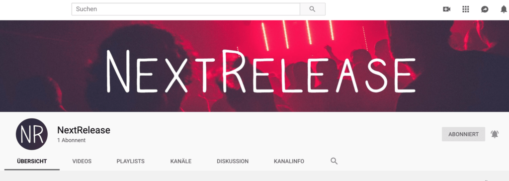 YouTube Kanalbanner & Profilbild